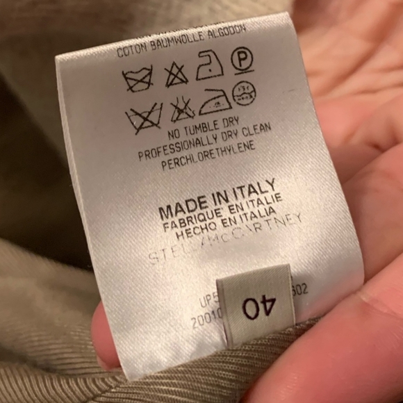 Stella McCartney Lana Wool Beige Coat - Picture 7 of 9